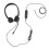 Binaural Headset USB C to 3.5mm Noise Cancelling Black 1