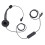 USB Noise Cancelling Headset Black Single Ear for PC Laptop Tablet 1