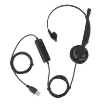 Noise Canceling Monaural Headset PC Phone Office Call Center