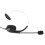 Monaural Headset Noise Cancelling Mic USB C to USB Office Black 4