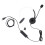 Wired Monaural USB Headset with Mic USB C PC Laptop Phone 1