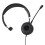 USB Monaural Phone Headset USB to USB C 3.5mm Mic for VOIP PC 4