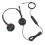 HD Noise Cancelling Binaural Headset USB C to USB 3.5mm 2