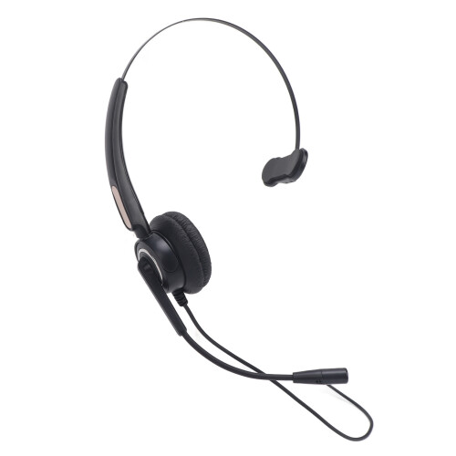 USB Monaural Headset USB C 3.5mm Connector for PC Laptop Tablet 1