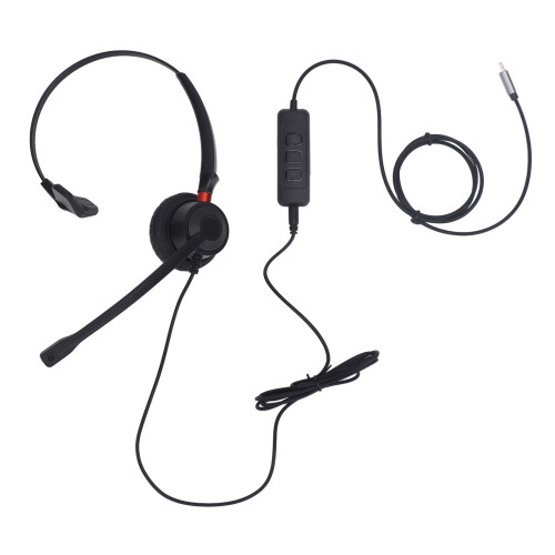 USB C to 3.5mm Headset with Noise Cancelling Mic for PC Laptop 1