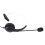Monaural Headset Noise Cancelling Mic USB C to USB Office Black 3