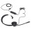 Corded Telephone Headset Noise Cancelling USB C Adapter Black 4