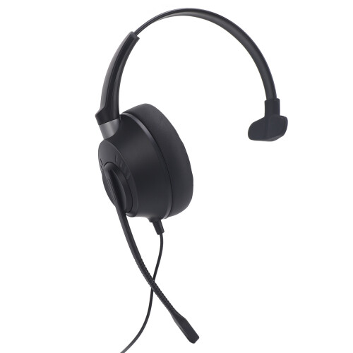 USB C Monaural Headset USB C to 3.5mm Black 2