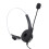 Monaural Headset Noise Cancelling Mic USB C to USB Office Black 5