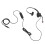 USB Office Headset Noise Cancelling Adjustable Black Call Center 3