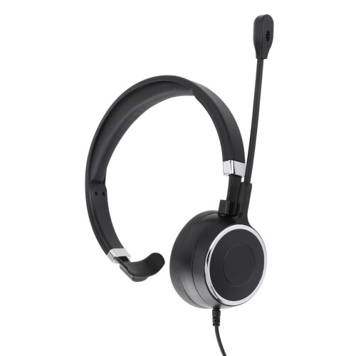 USB Monaural Phone Headset USB to USB C 3.5mm Mic for VOIP PC 1