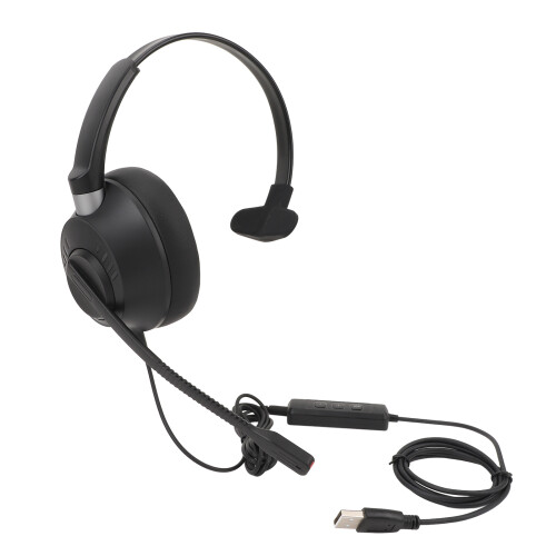 Noise Cancelling USB Call Center Headset with Mic Volume Adjustment 1