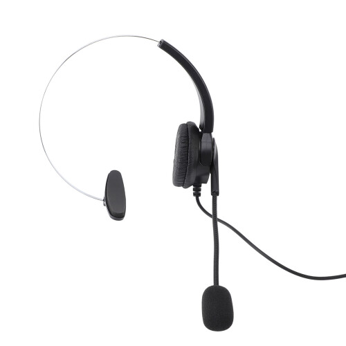 Wired Monaural USB Headset with Mic USB C PC Laptop Phone 2
