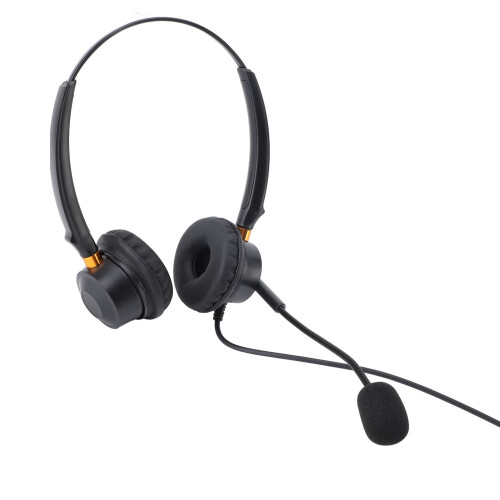 USB Phone Headset Adjustable Volume Mic for VOIP PC Laptop Tablet 1