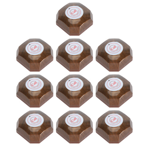 10pcs Wireless Call Button Waterproof Pager 433.92MHz for Caregiver 1