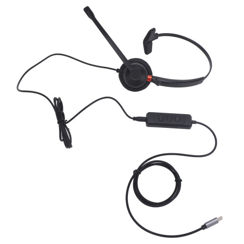 USB C to 3.5mm Headset with Noise Cancelling Mic for PC Laptop 2