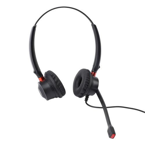 Noise Cancelling USB C 3.5mm Headset Binaural PC Laptop Tablet 1