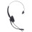 USB Monaural Headset USB C 3.5mm Connector for PC Laptop Tablet 3