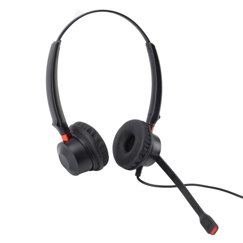 Noise Cancelling USB C 3.5mm Headset Binaural PC Laptop Tablet 2