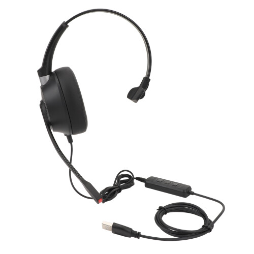 Noise Cancelling USB Call Center Headset with Mic Volume Adjustment 2