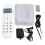 (EU Plug) Cordless Phone Big Button Yellow Backlit Speakerphone Caller ID 1