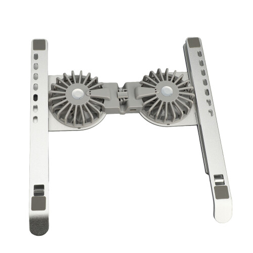 Laptop Cooling Stand Aluminum Adjustable Foldable Non-Slip 1
