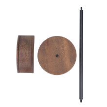 Wooden Headphone Stand Metal Headset Holder Heavy Base All Sizes