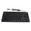 (Black) 87 Keys Wired Gaming Keyboard ABS Punk Keycaps USB Light Stand Black 1