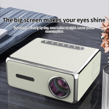 Portable Projector 900 ANSI Lumens 1920x1080 WiFi Android 9 200-inch