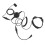 Throat Microphone Headset Neck Mic K Type 4