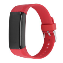 (Dark Blue) Sports Pedometer Watch IP67 Waterproof Message Sleep Calorie Red