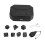 (Black Storage Bag) 7Pcs Wireless LED Light Up Dice Set with Storage Bag Black 1