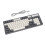 96 Keys RGB Gaming Keyboard Ergonomic Adjustable Light PC Wired 3
