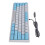 Wired RGB Keyboard 62 Key White Blue Gaming Mechanical Keyboard 4