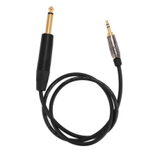 Guitar Cable 3.5mm to 6.35mm 29.53in for Sennheiser G3 G4