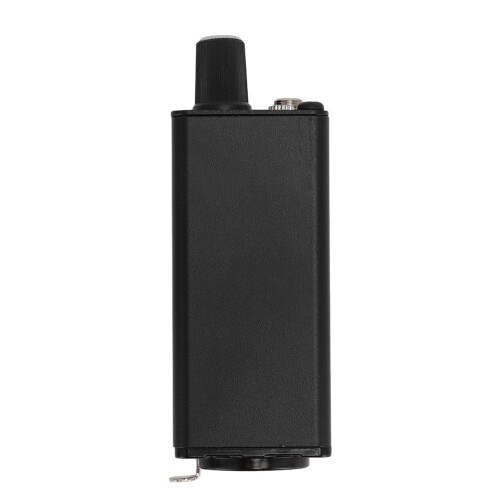 Monitor Amplifier XLR 3.5mm Volume Control Waist Clip for Drummer