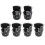 6Pcs Pool Table Pockets Billiard Drop Pockets Replacement 1
