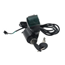 Electric Scooter Thumb Throttle with LED Display, Electric