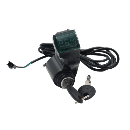 Electric Scooter Thumb Throttle with LED Display, Electric