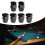6Pcs Pool Table Pockets Billiard Drop Pockets Replacement 3
