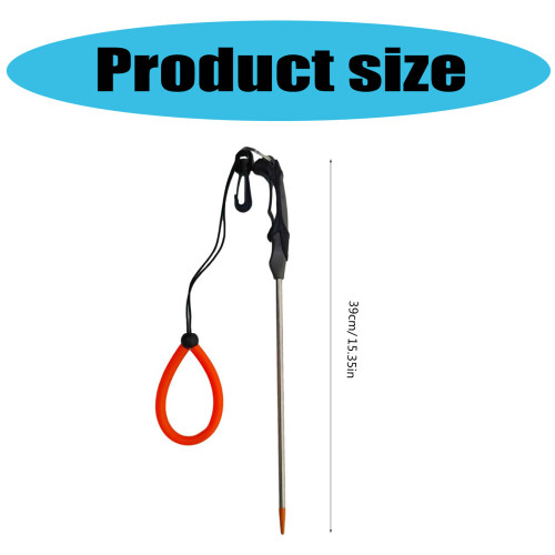 Underwaters Shakers Noise Maker Scubas Diving Stick Rod 2