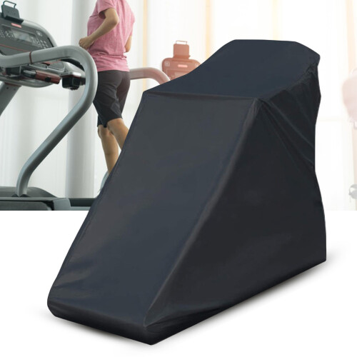 Oxford Cloth Fabric Treadmill Protective Cover Folding-Black 1