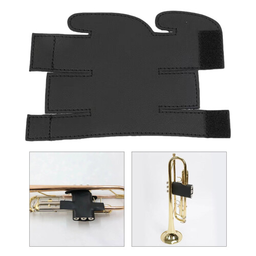 Protective Trumpet Piston Cover PU Leather Texture Easy 1
