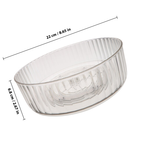 Badezimmer Regal Ablagegestell Transparent 1 Satz 1
