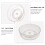 Badezimmer Regal Ablagegestell Transparent 1 Satz 9