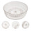 Badezimmer Regal Ablagegestell Transparent 1 Satz 5