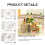Badezimmer Regal Ablagegestell Transparent 1 Satz 11