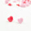 100Pcs Decorative Heart Shaped Plastic Push Pins for Cork Board Use 11