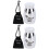 2 Sets Keramik Kremationsurne Für Tierasche 6