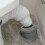 Toiletten Dichtungsring WC Abdichtungsring ABS Grau 4
